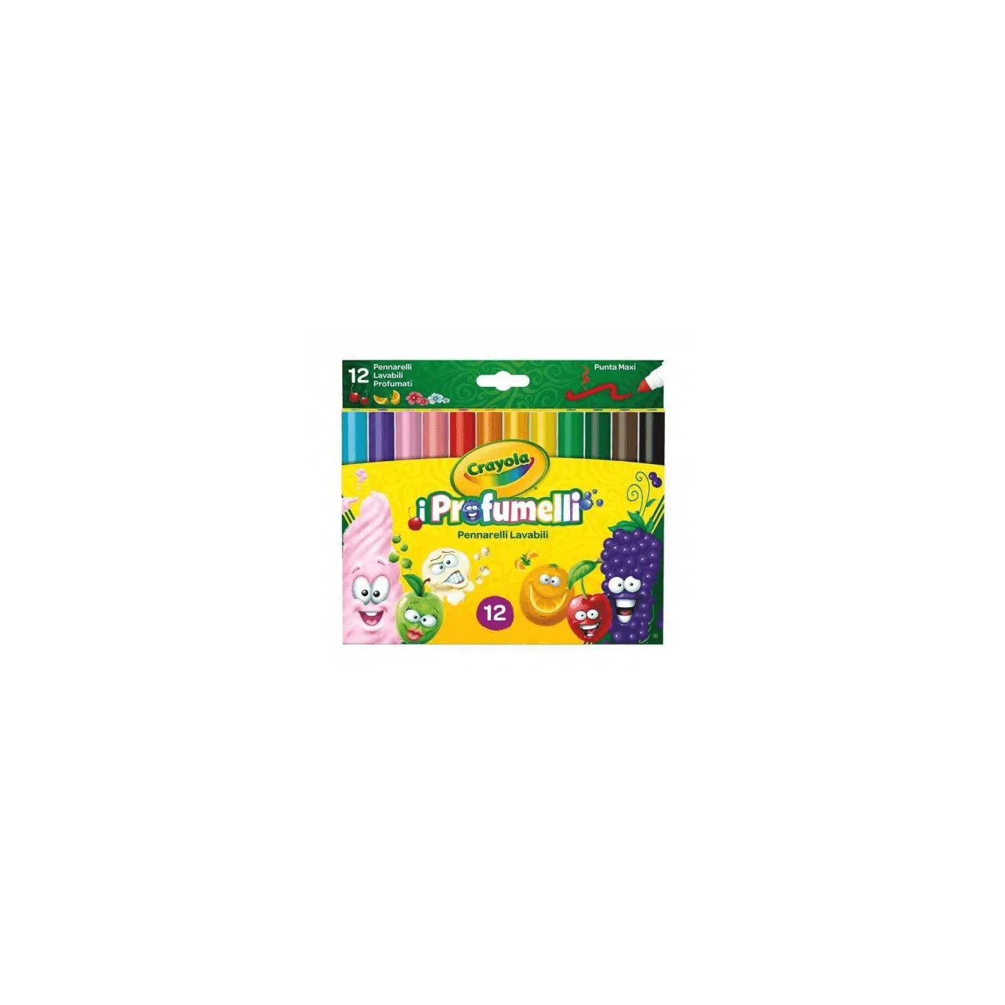 12 Rotuladores Lavables Perfumados Crayola