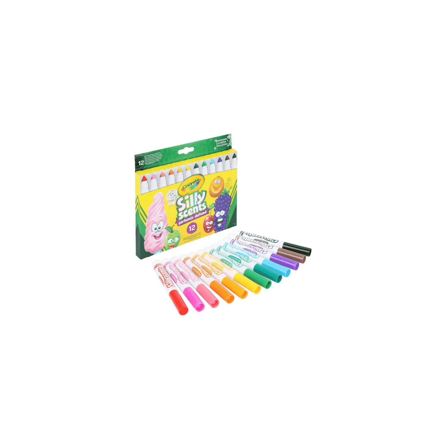 12 Rotuladores Lavables Perfumados Crayola