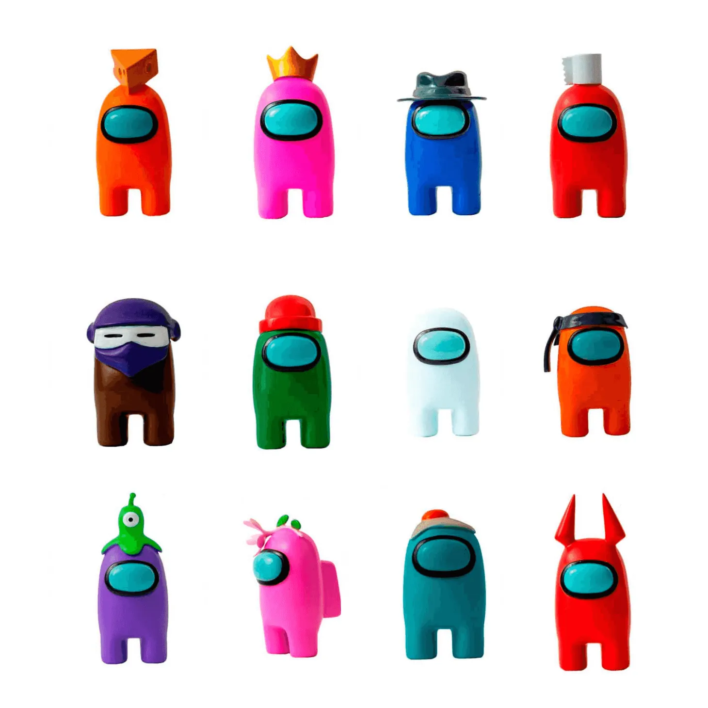 Among Us Pack 3 Figuras