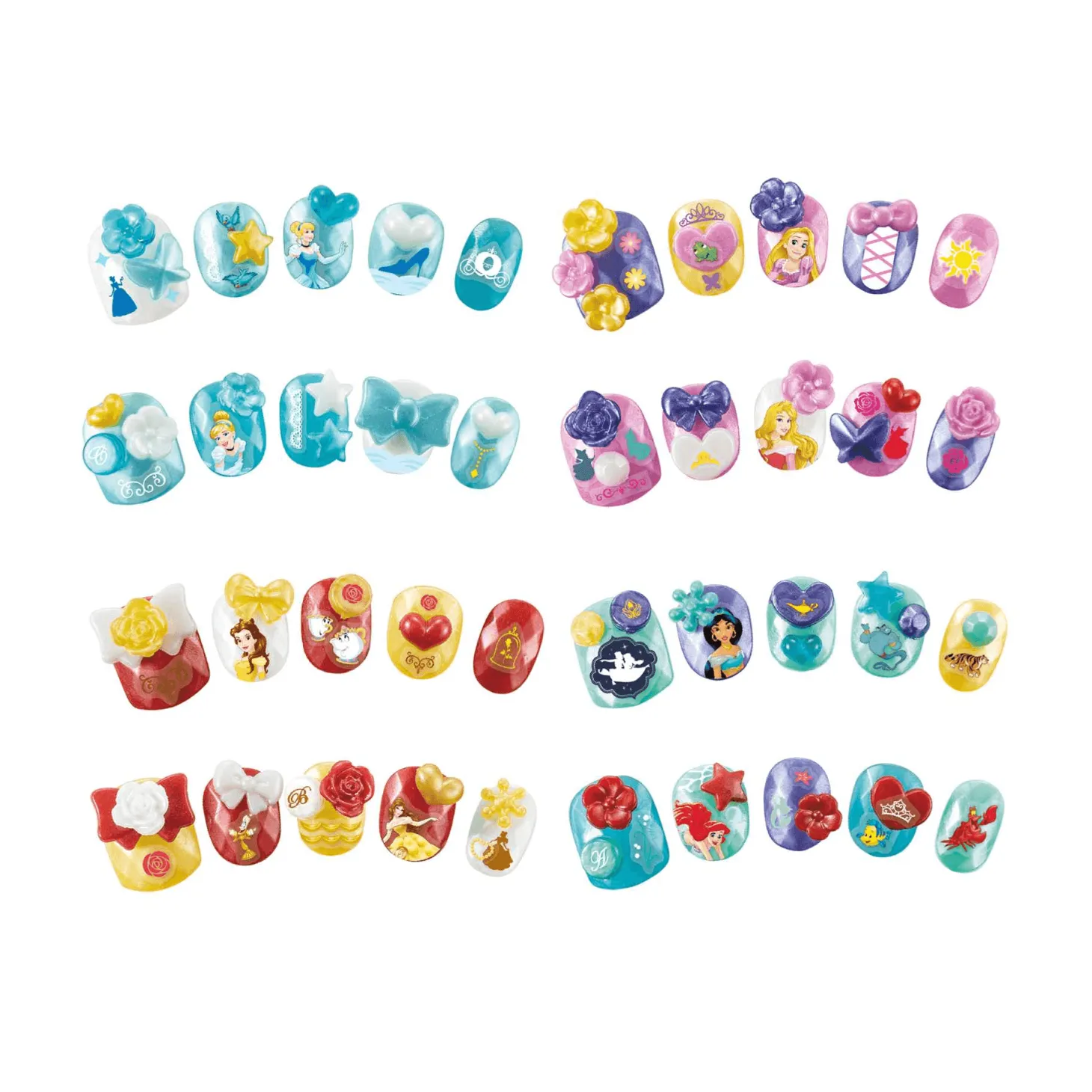 Aquabeads Estudio de Uñas Princesas Disney