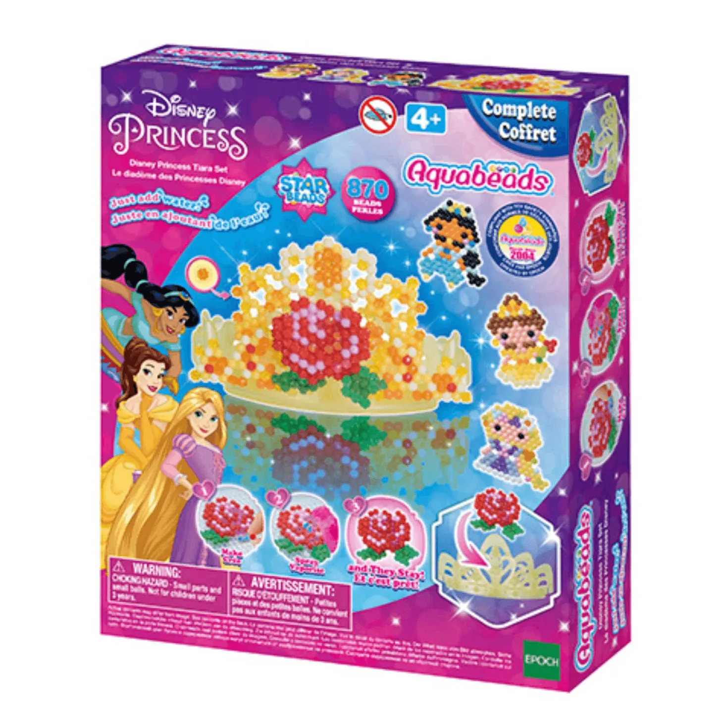Aquabeads Set Tiara Princesas Disney