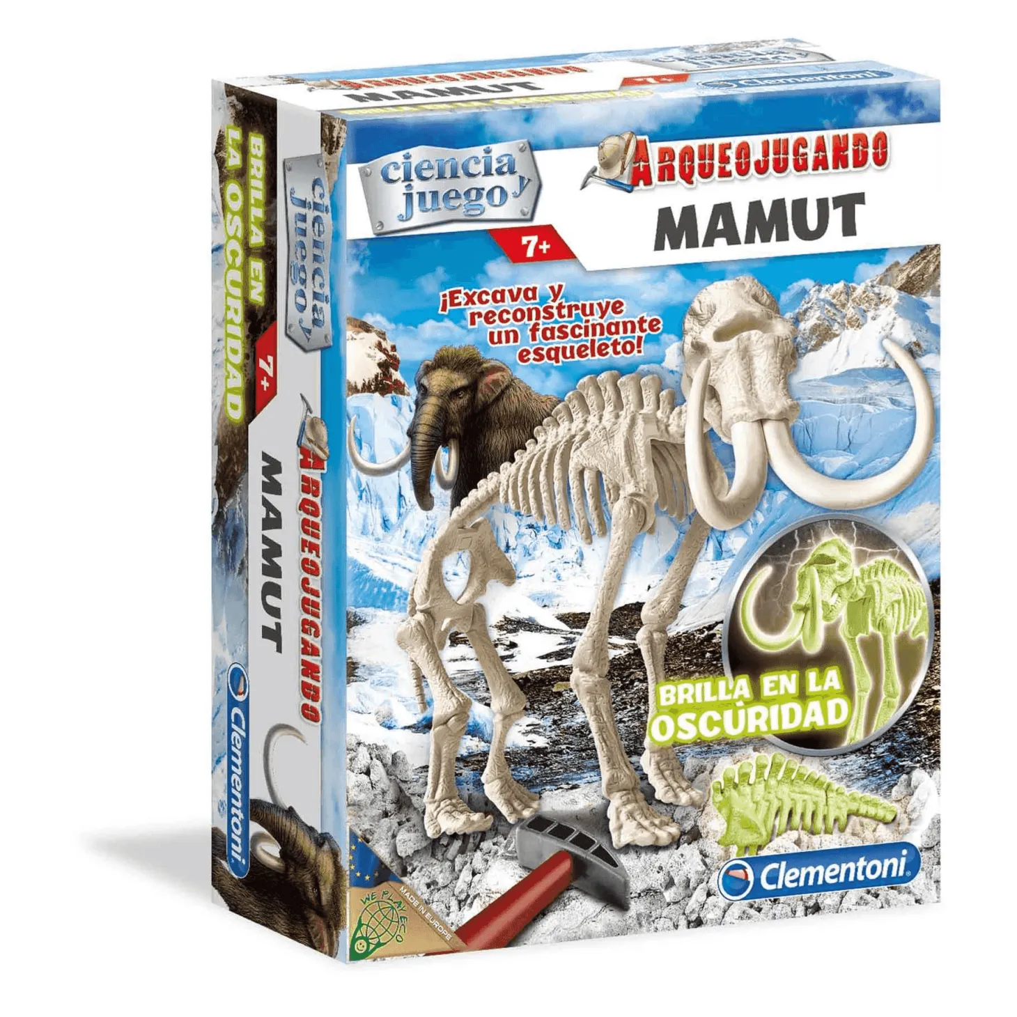 Arqueojugando Mamut Fluorescente