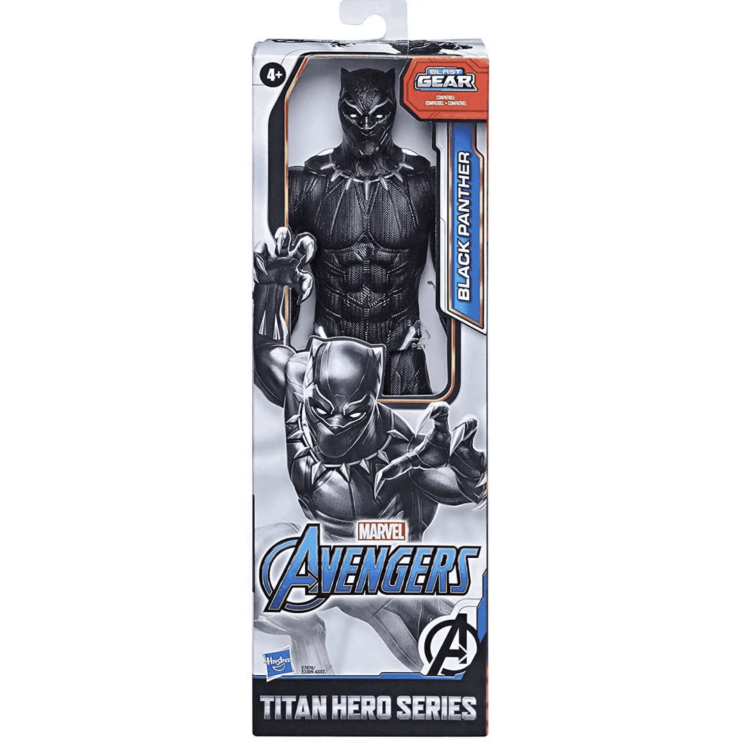 Avengers Figura Black Panther Titan Hero Serie 12