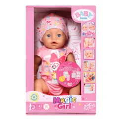 Baby Born Magic Muñeca Niña Vestido Rosa 43Cm