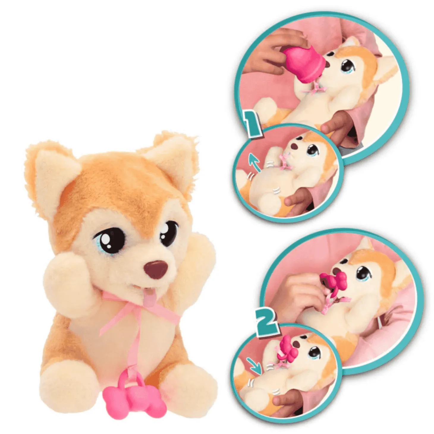 Baby Paws Yummy Peluche Shiba