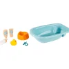 Bañerita con accesorios PequeBB set de 7 piezas para muñecos (2+)