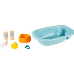 Bañerita con accesorios PequeBB set de 7 piezas para muñecos (2+)