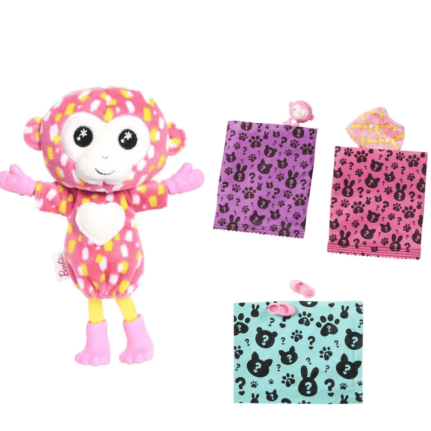 Barbie Chelsea Cutie Reveal Jungla Muñeca sorpresa surtida 3 años