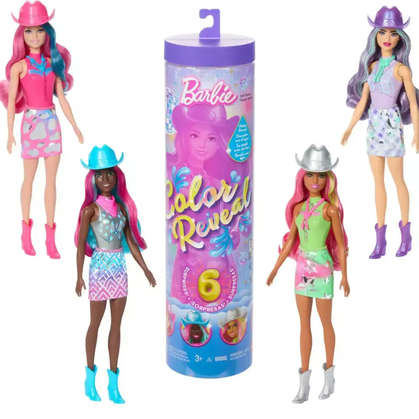 Barbie Color Reveal Disco Star