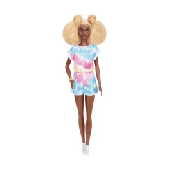 Barbie Fashionista Muñeca con Mono Tie Dye Multicolor