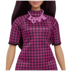 Barbie Fashionista Muñeca Vestido Rosa a Cuadros