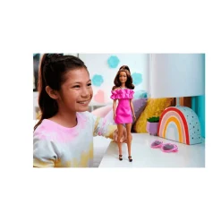 Barbie Fashionistas con vestido Rosa Nº217