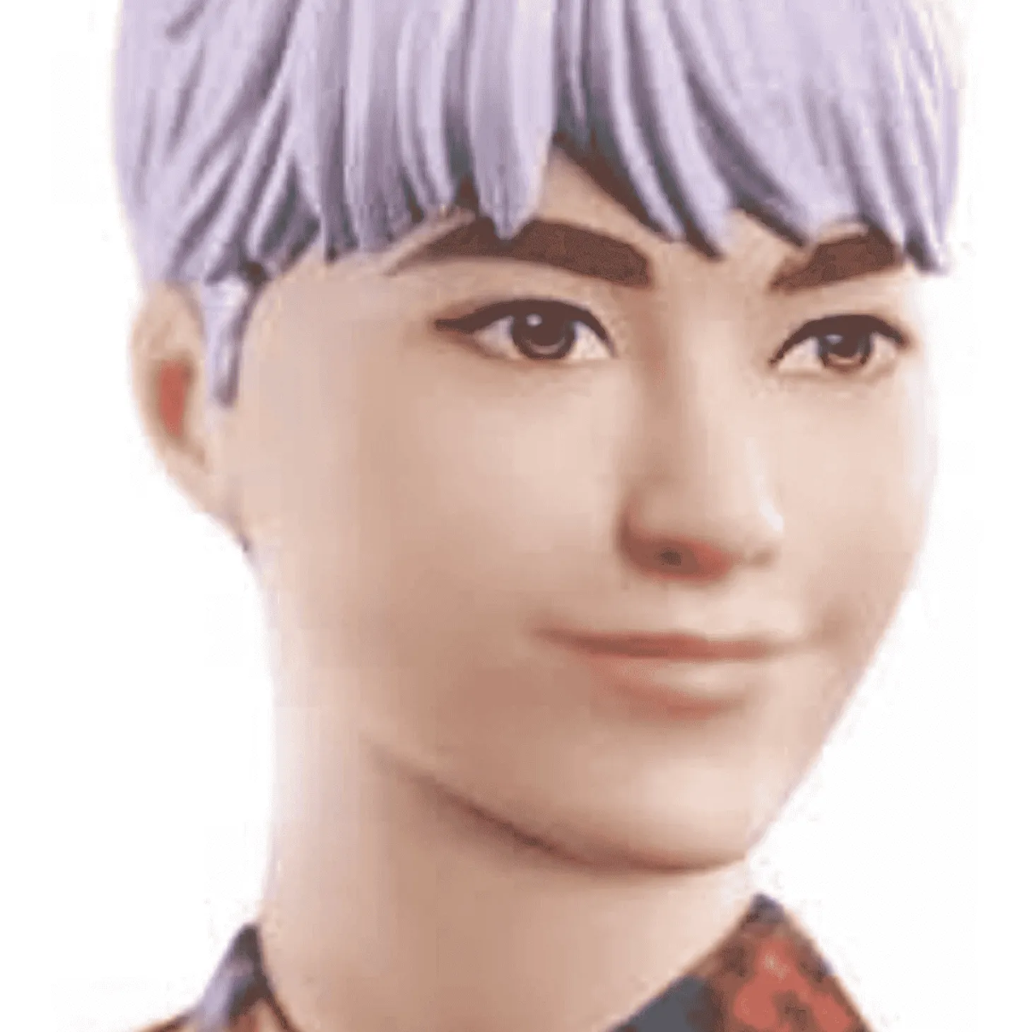 Barbie Ken Fashionistas Muñeco Purple Hair