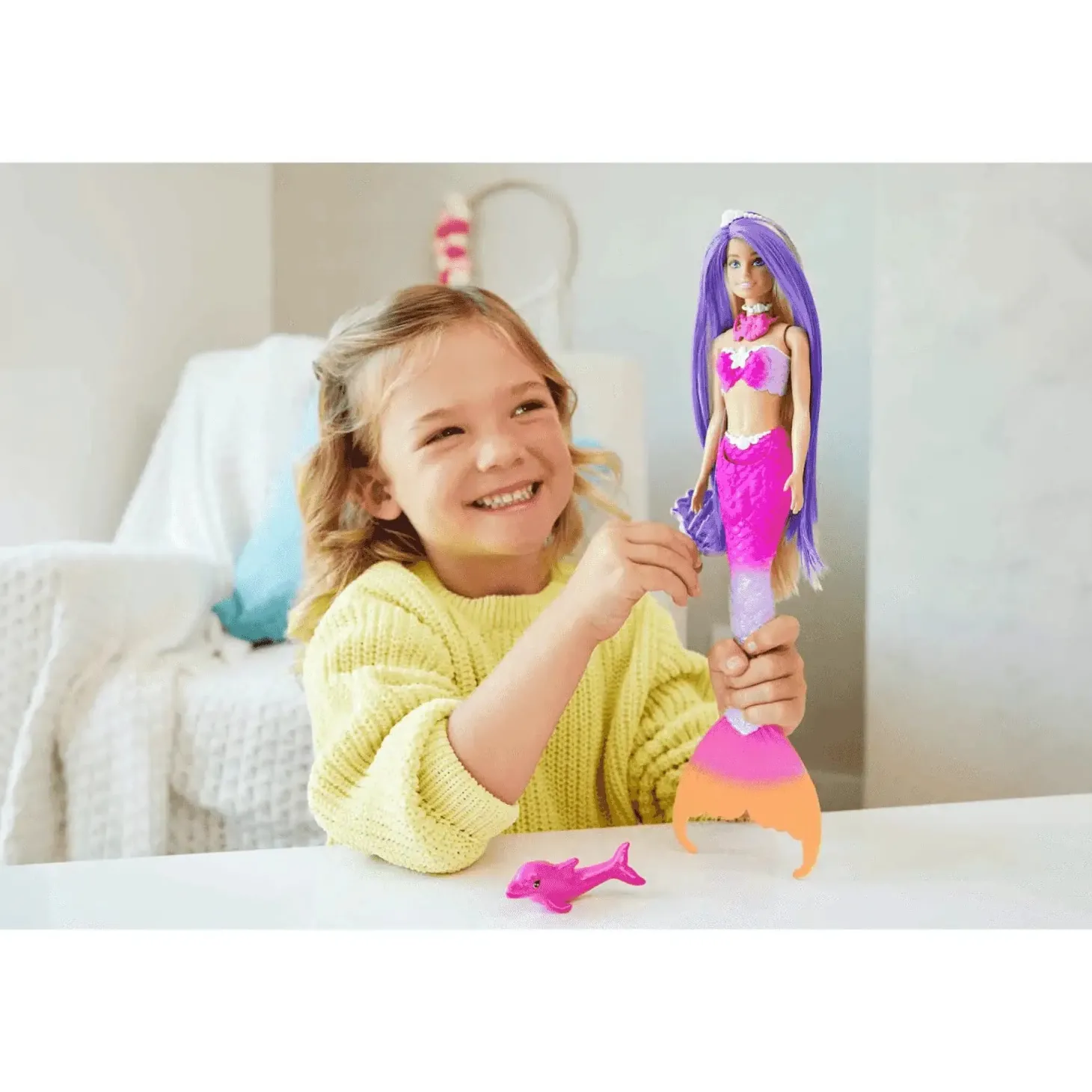 Barbie Malibu Sirena Cambia De Color