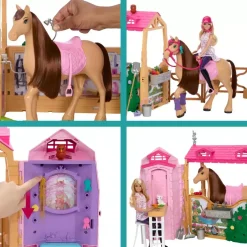 Barbie Mysteries The Great Horse Chase Ultimate Stable Conjunto de juego - Juguete de Barbie