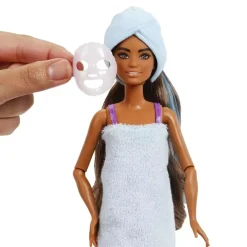 Barbie Party Unboxed Glam Party – Muñeca con 10 sorpresas y cambio de color