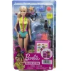 Barbie Tú puedes ser Bióloga marina Muñeca rubia 3 años
