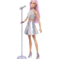 Barbie Tú Puedes Ser Cantante Muñeca con Accesorios 3 años