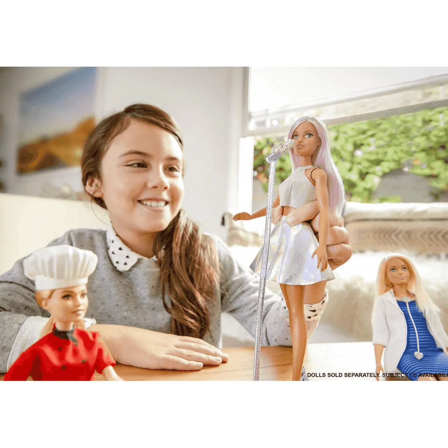 Barbie Tú Puedes Ser Cantante Muñeca con Accesorios 3 años