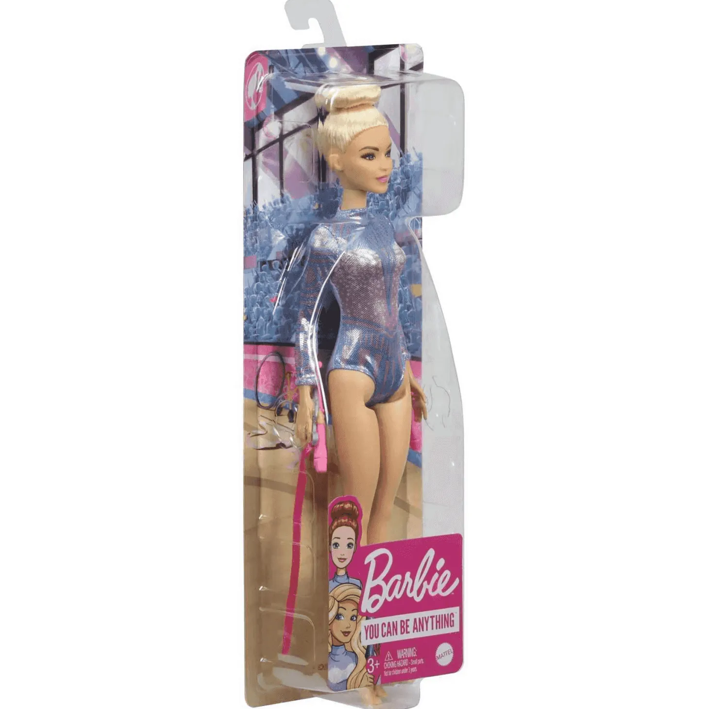 Barbie Tú Puedes Ser Gimnasta Muñeca con Accesorios 3 años