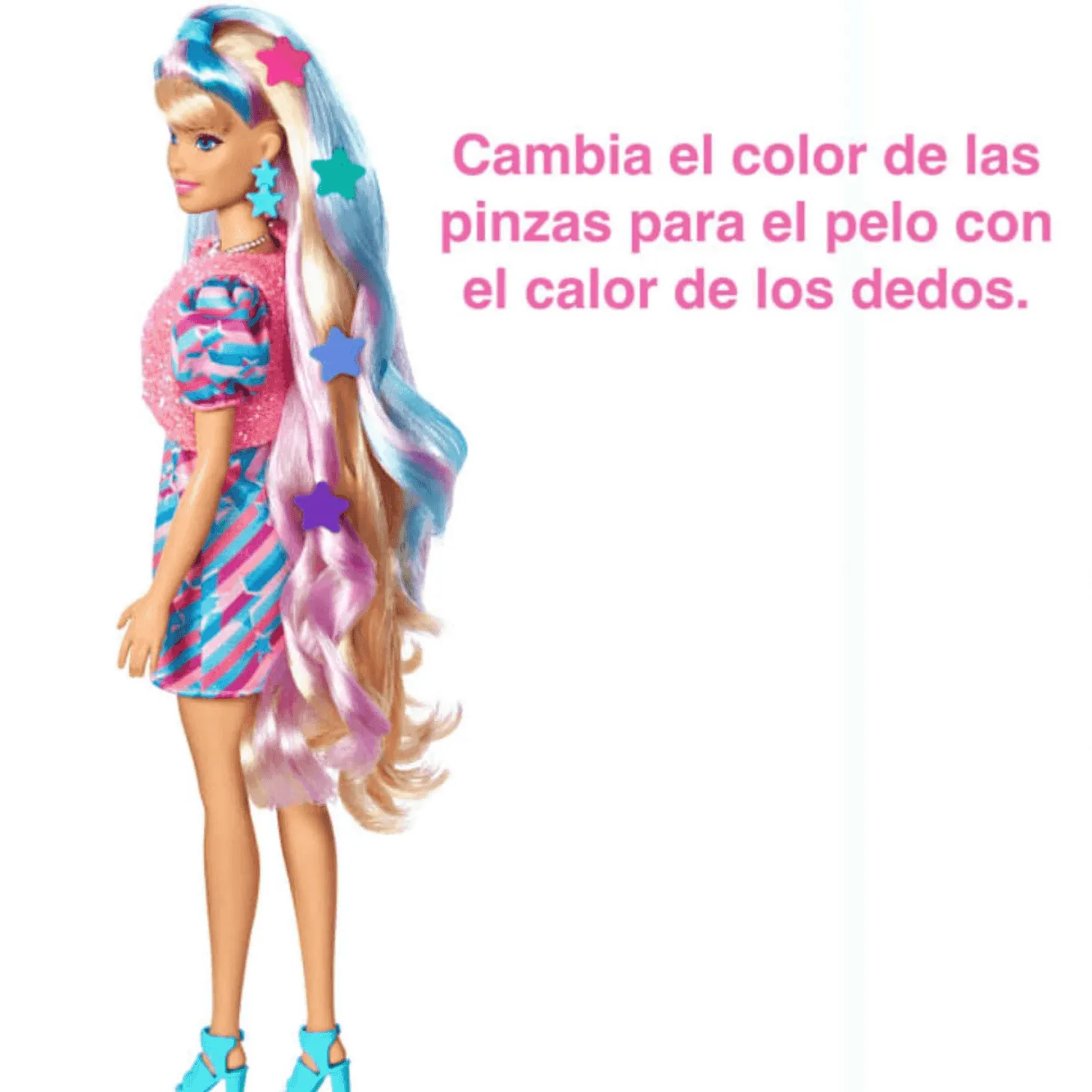Barbie Totally Hair Pelo Extralargo Estrella