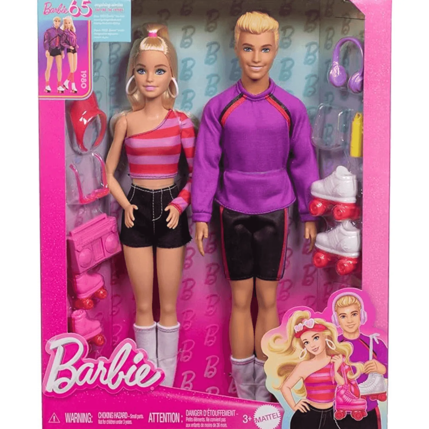 Barbie y Ken Patinadores 65º Aniversario