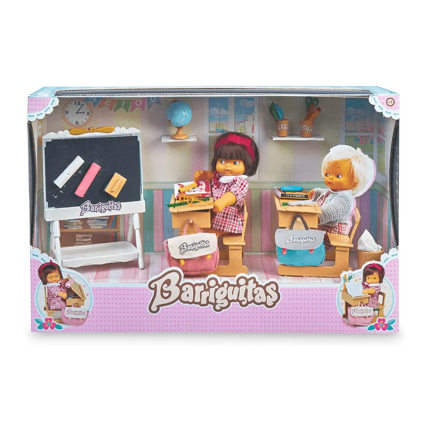 Barriguitas Set Escuela Con Figura de Bebé