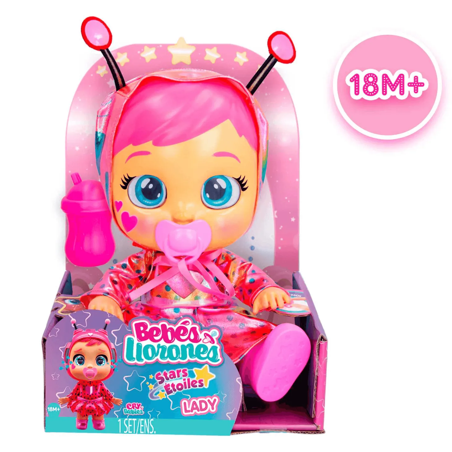 Bebés Llorones Stars Lady Muñeca IMC
