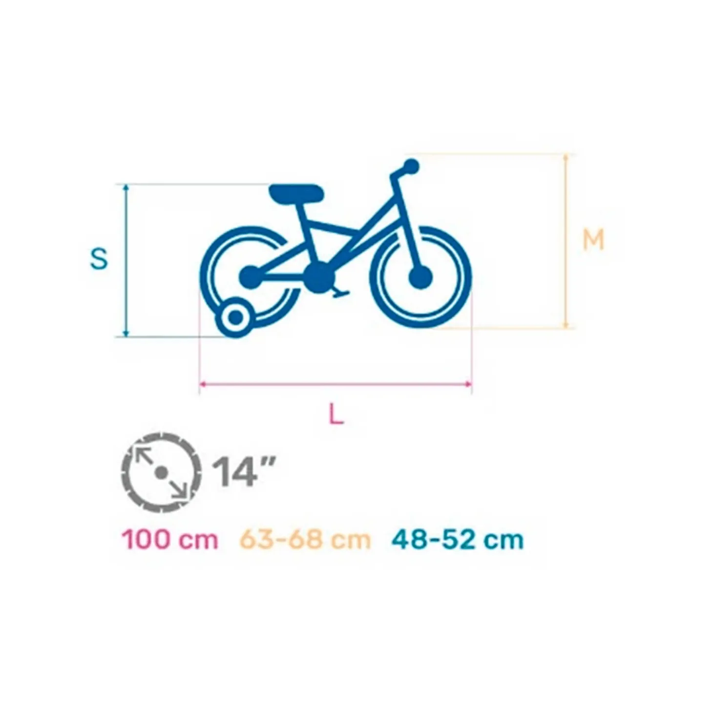 Bicicleta 14 Pulgadas Paw Patrol