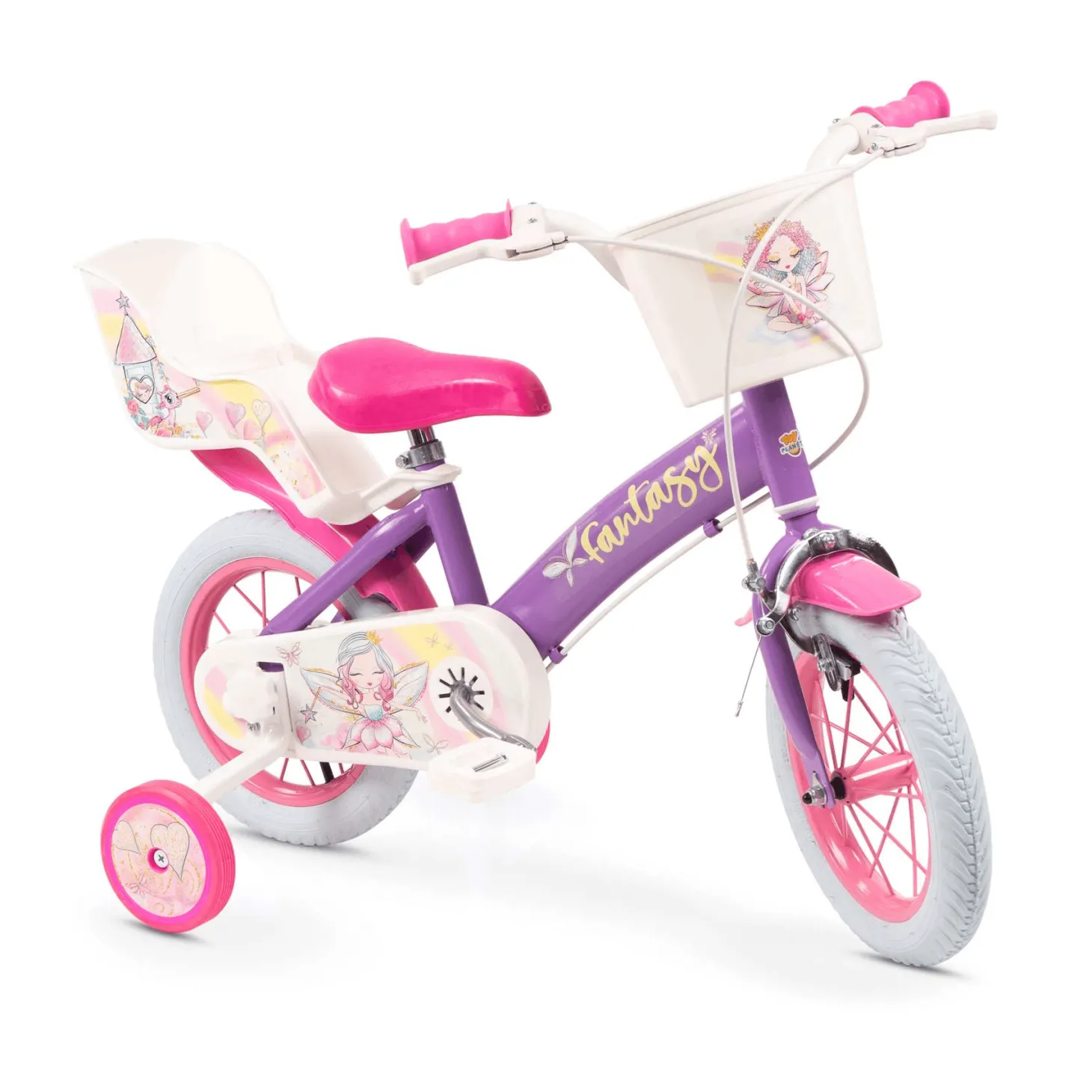 Bicicleta Violeta 12 pulgadas Toy Planet Fantasy