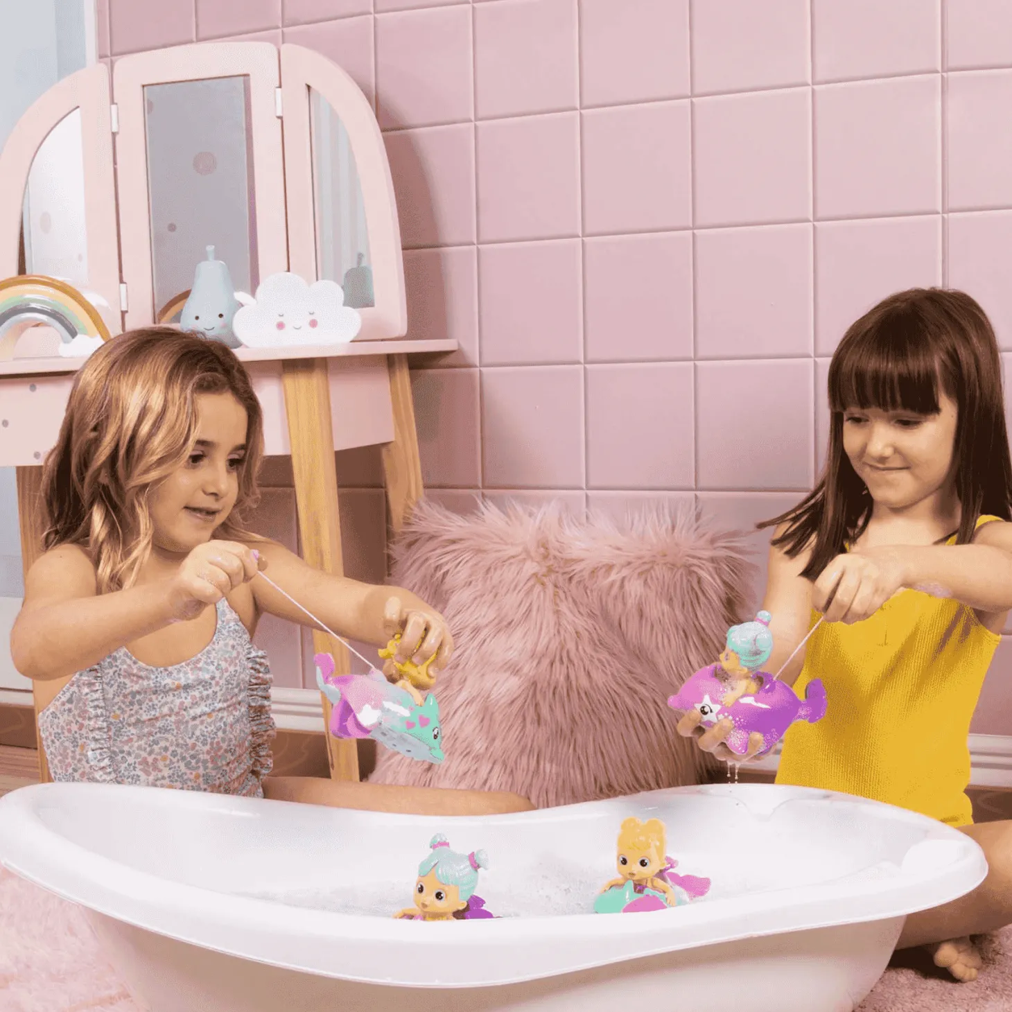 Bloopies Floaties Dolphins Pearl Muñeca IMC