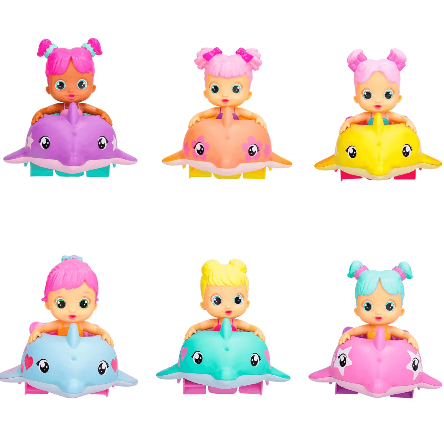 Bloopies Floaties Dolphins Shelly Muñeca IMC