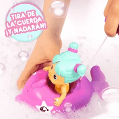 Bloopies Floaties Dolphins Coral Muñeca IMC