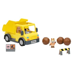 Bluey Camión Volquete con 2 Figuras