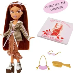 Bratz Stylin´ Yasmin Fashion Doll con camiseta personalizable