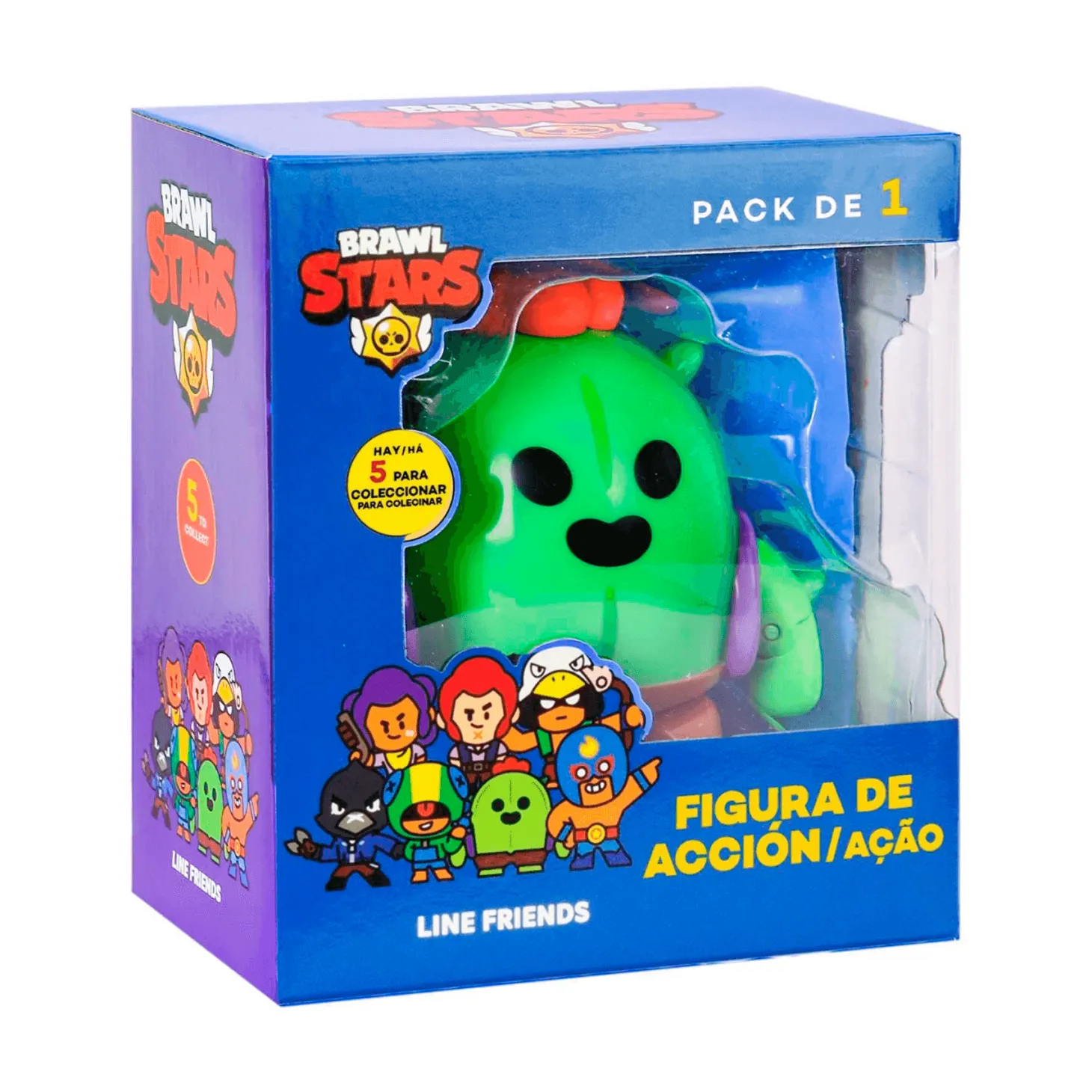 Brawl Stars Figura de Acción Pack 1 En Caja Diferentes Modelos
