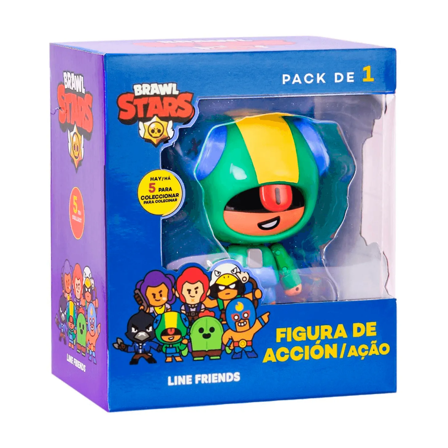 Brawl Stars Figura de Acción Pack 1 En Caja Diferentes Modelos