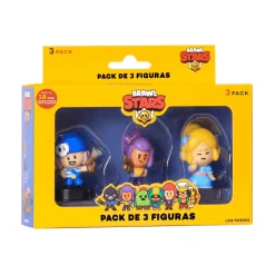 Brawl Stars Pack de 3 Figuras en Caja Diferentes Modelos