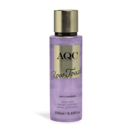 Bruma Corporal con Brillo AQC Fragrances Shimmer Mist Purple Glitter
