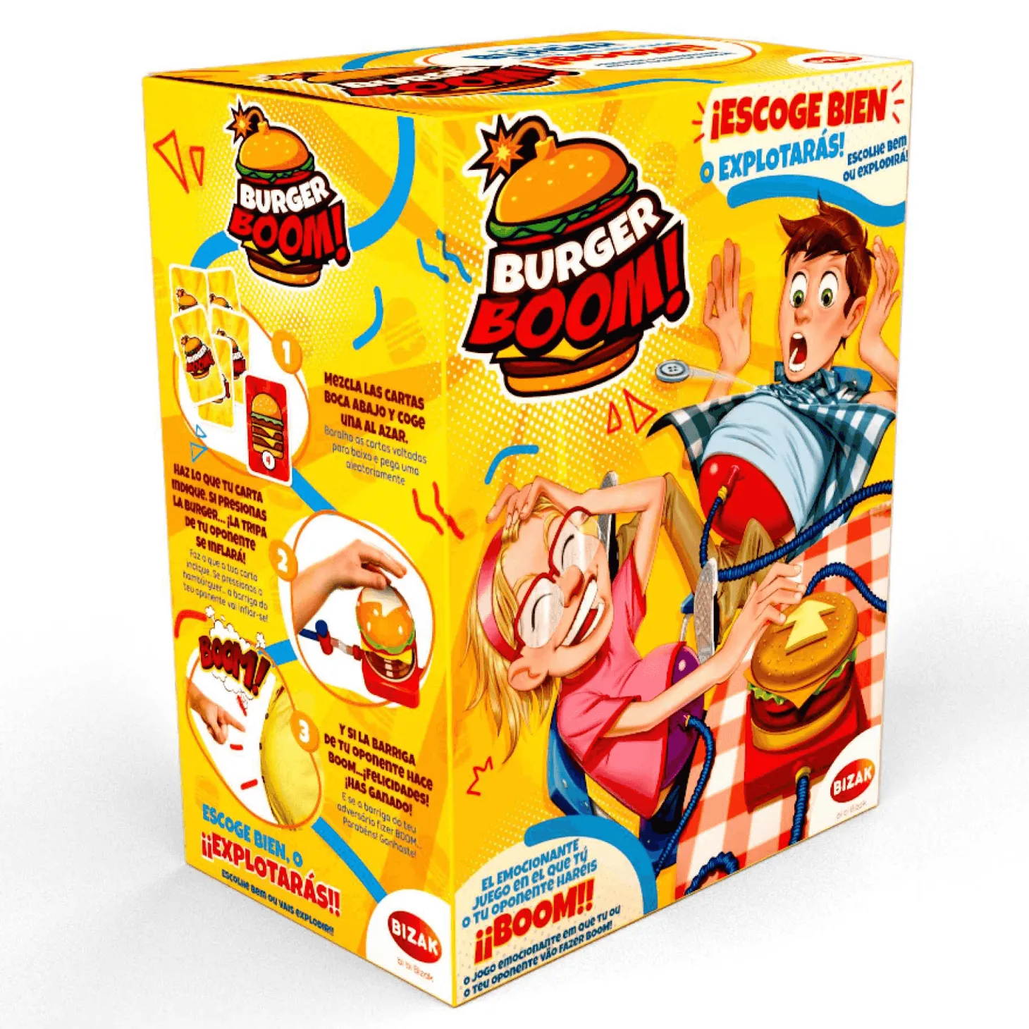 Burger Boom Juego de Mesa Familiar