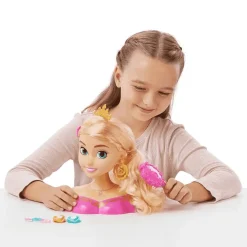Busto de Peinado Sparkle Girlz Styling Princess – 50 accesorios