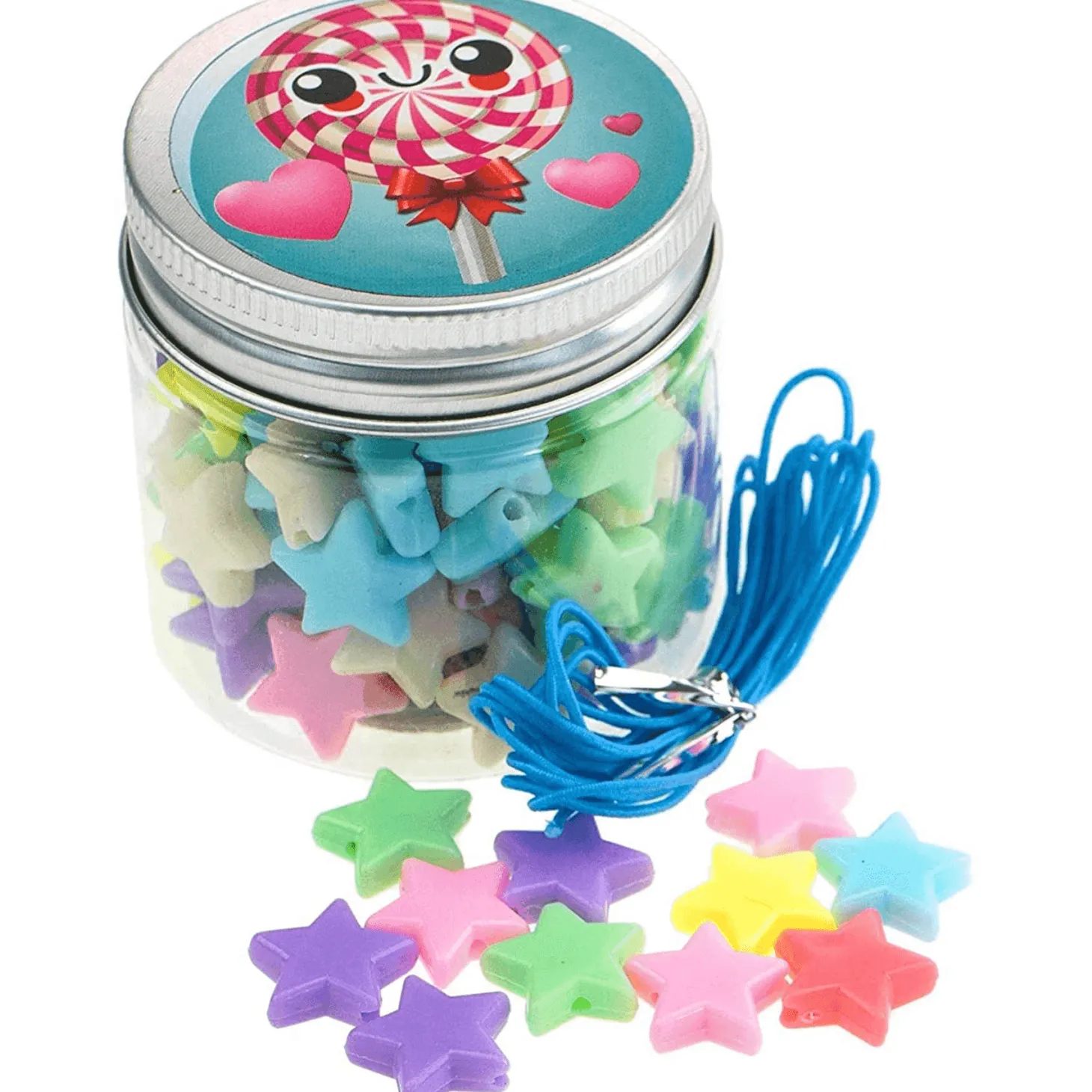 Candy Beads Perlas de Colores para Hacer Pulseras Diferentes Modelos