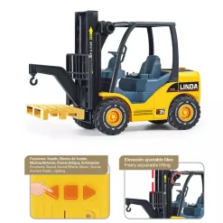 Carretilla Elevadora de Juguete con Sonido y Luz