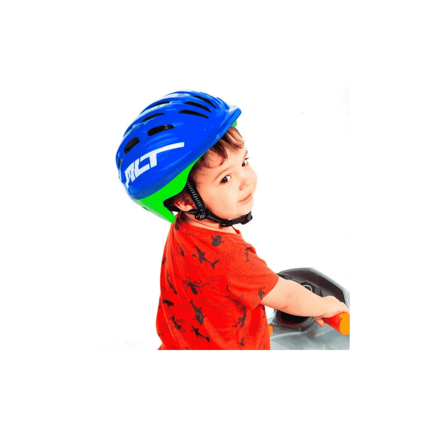 Casco Bici Azul de Molto