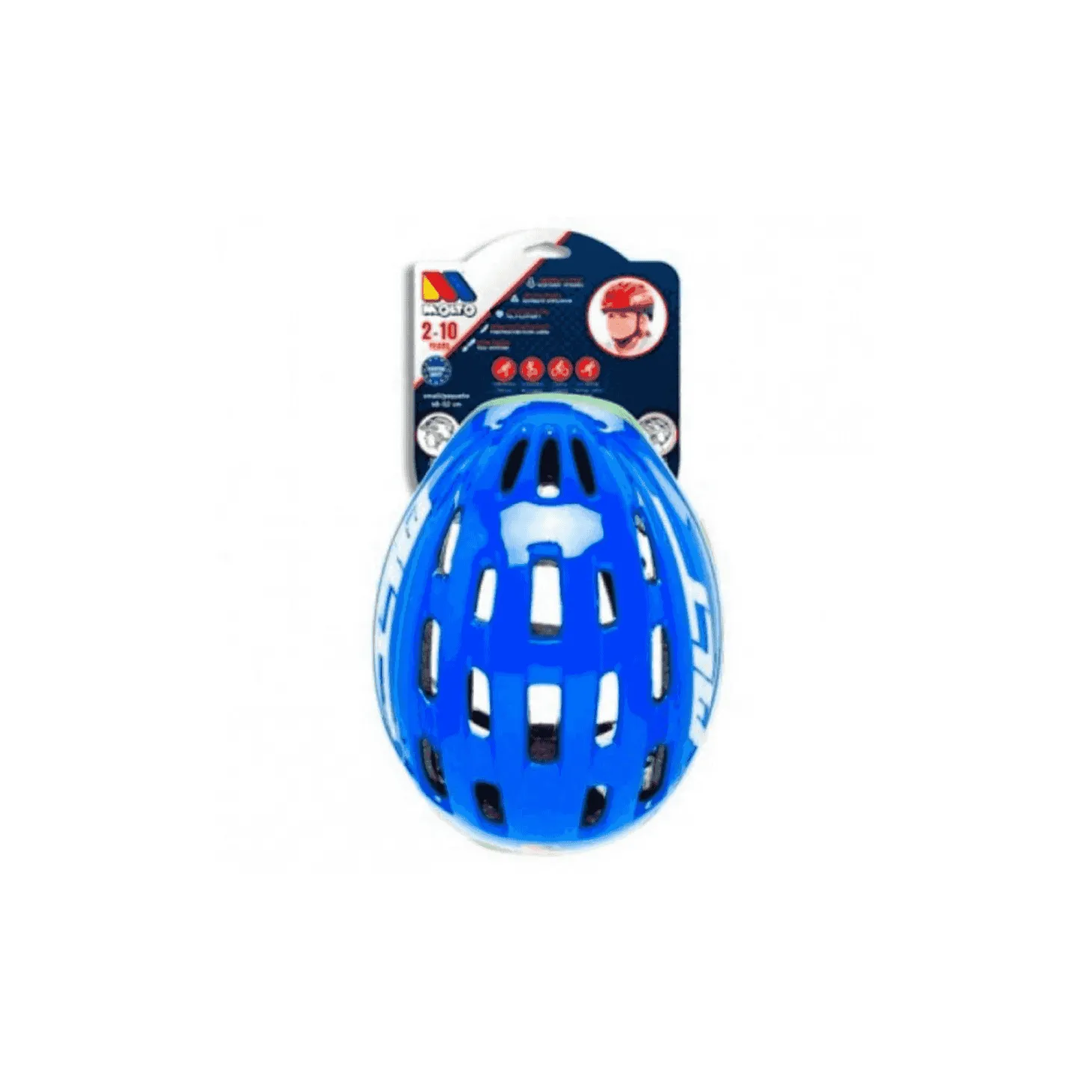 Casco Bici Azul de Molto