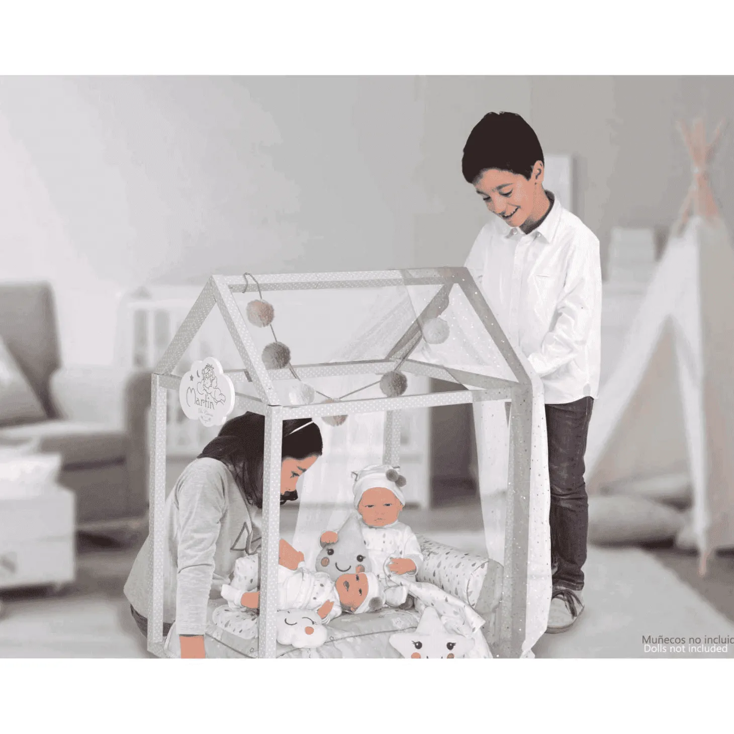 Casita Cama Madera Martín