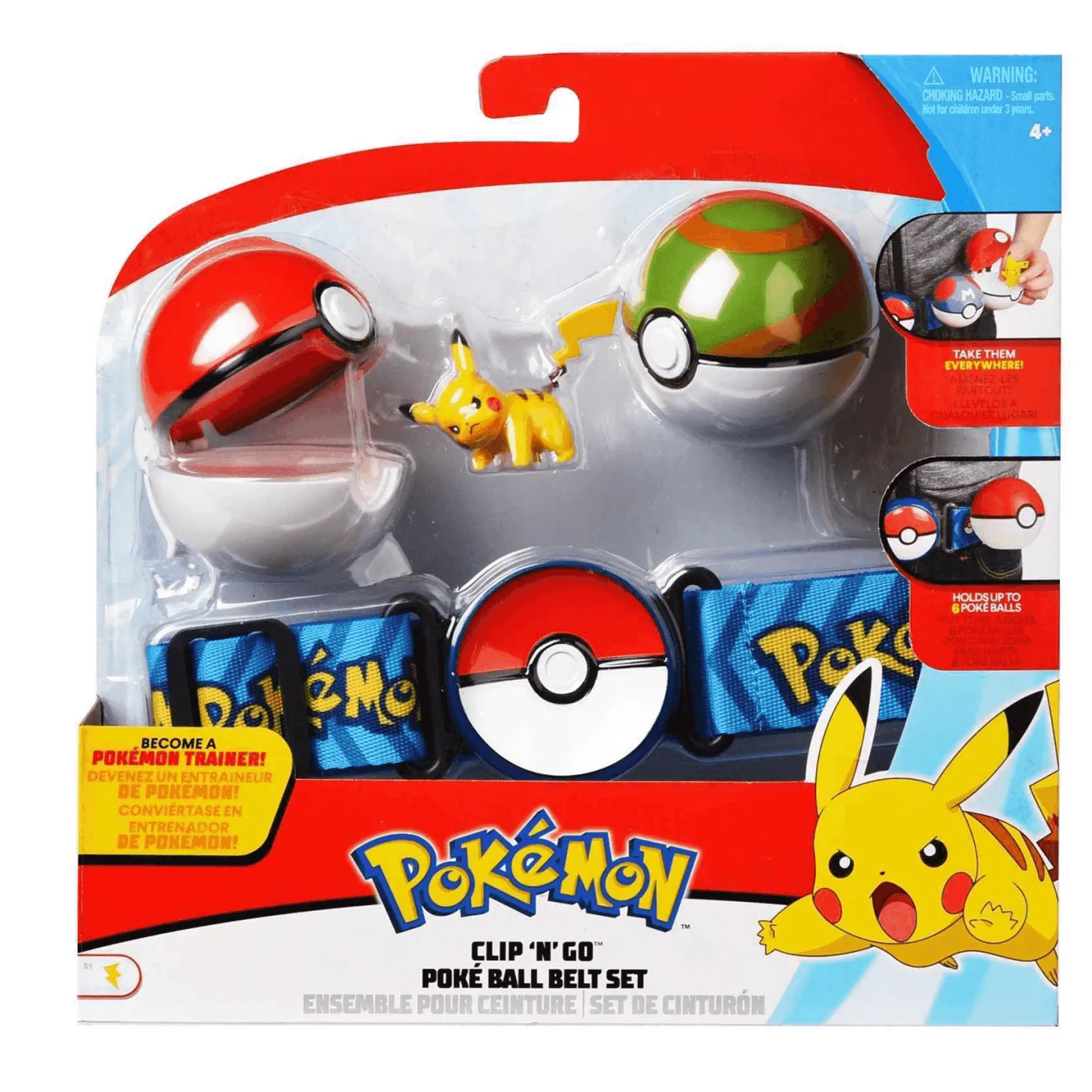 Cinturón Ataque Pokémon Diferentes Modelos