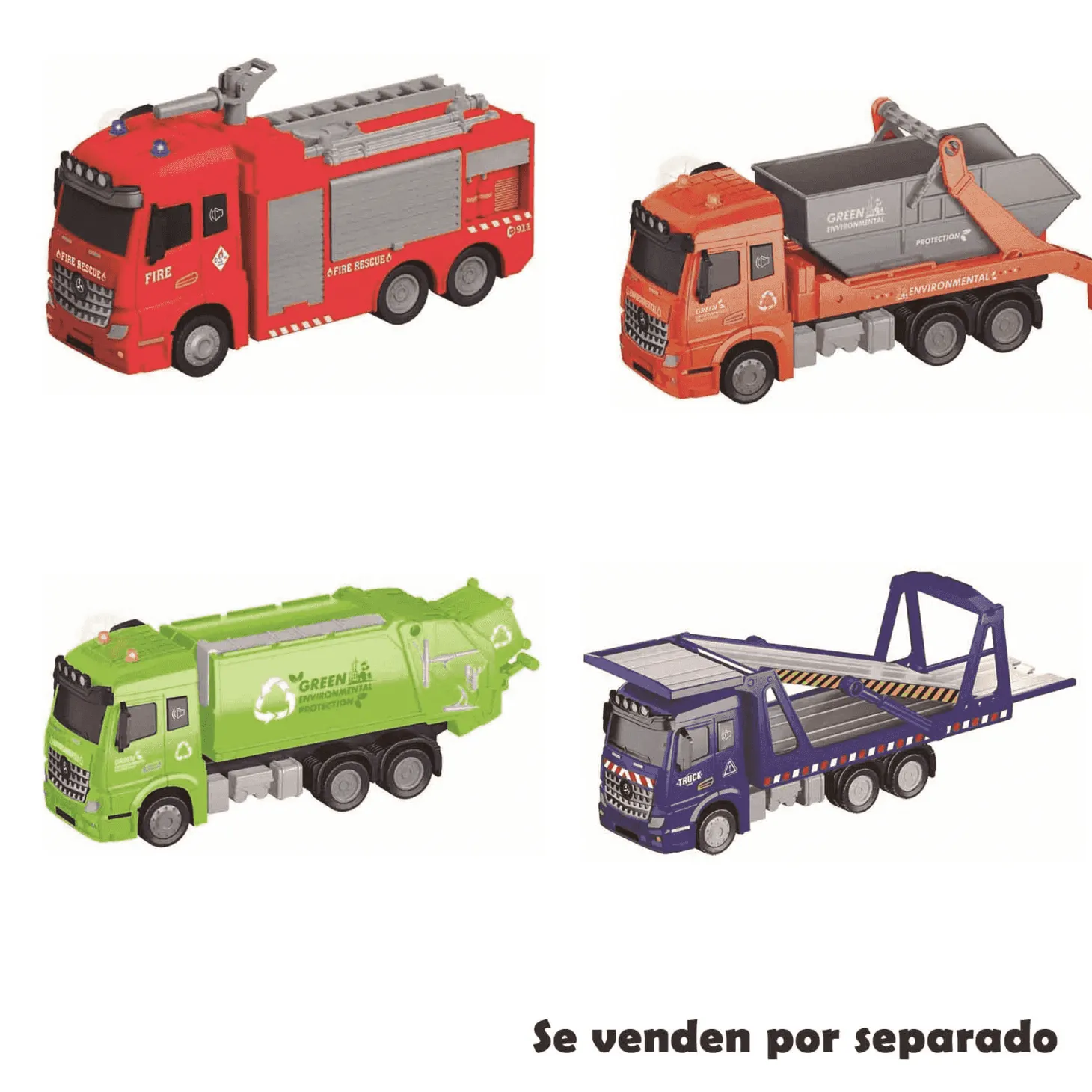 City Service Vehiculos de servicio Juguete