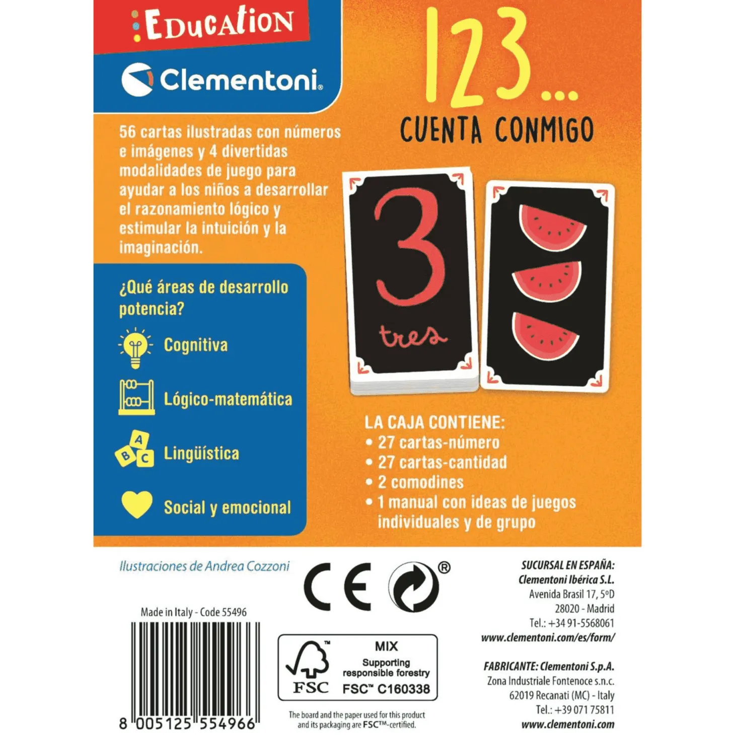 Clementoni 1, 2, 3... Cuenta Conmigo