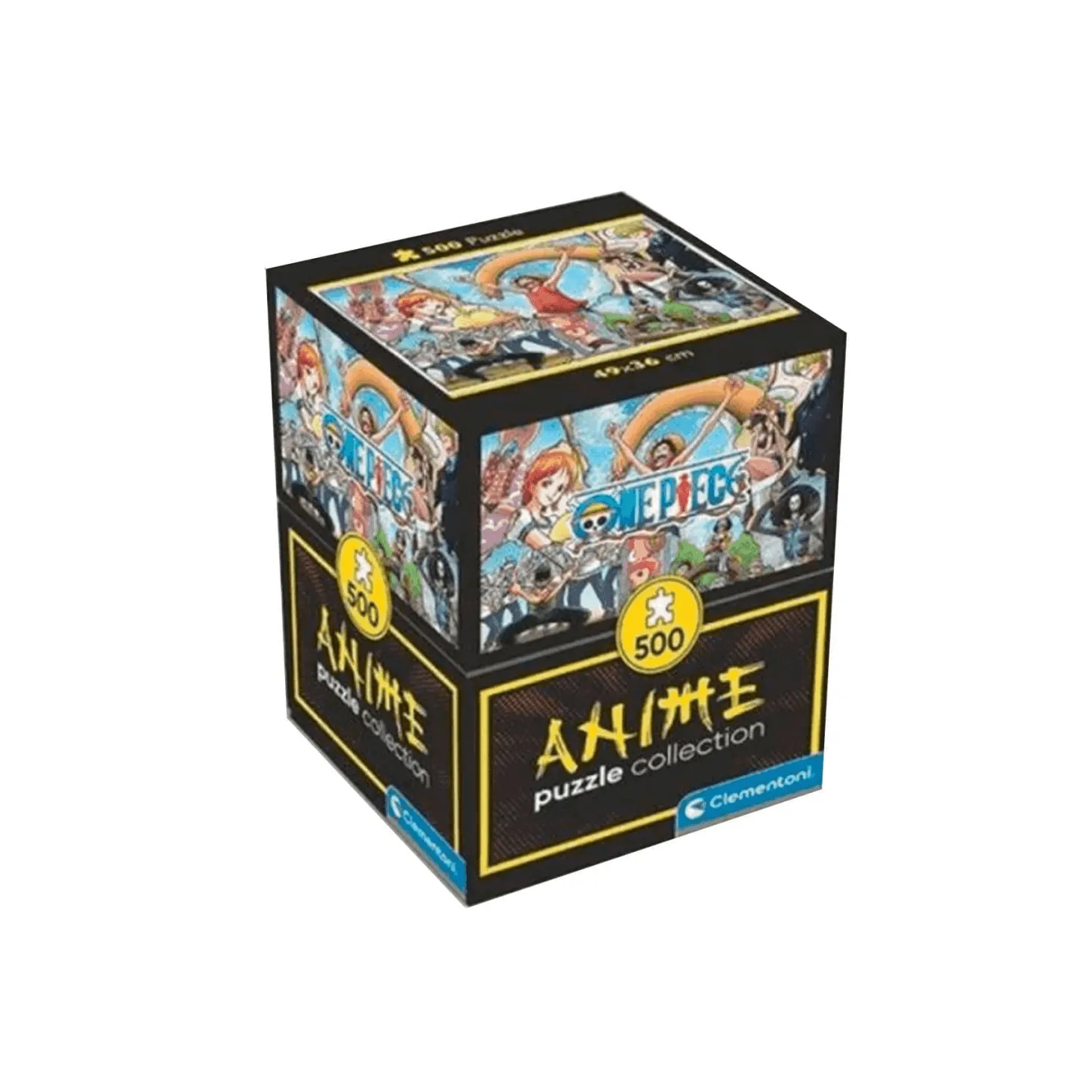 Clementoni Puzzle 500 Cube Anime One Piece